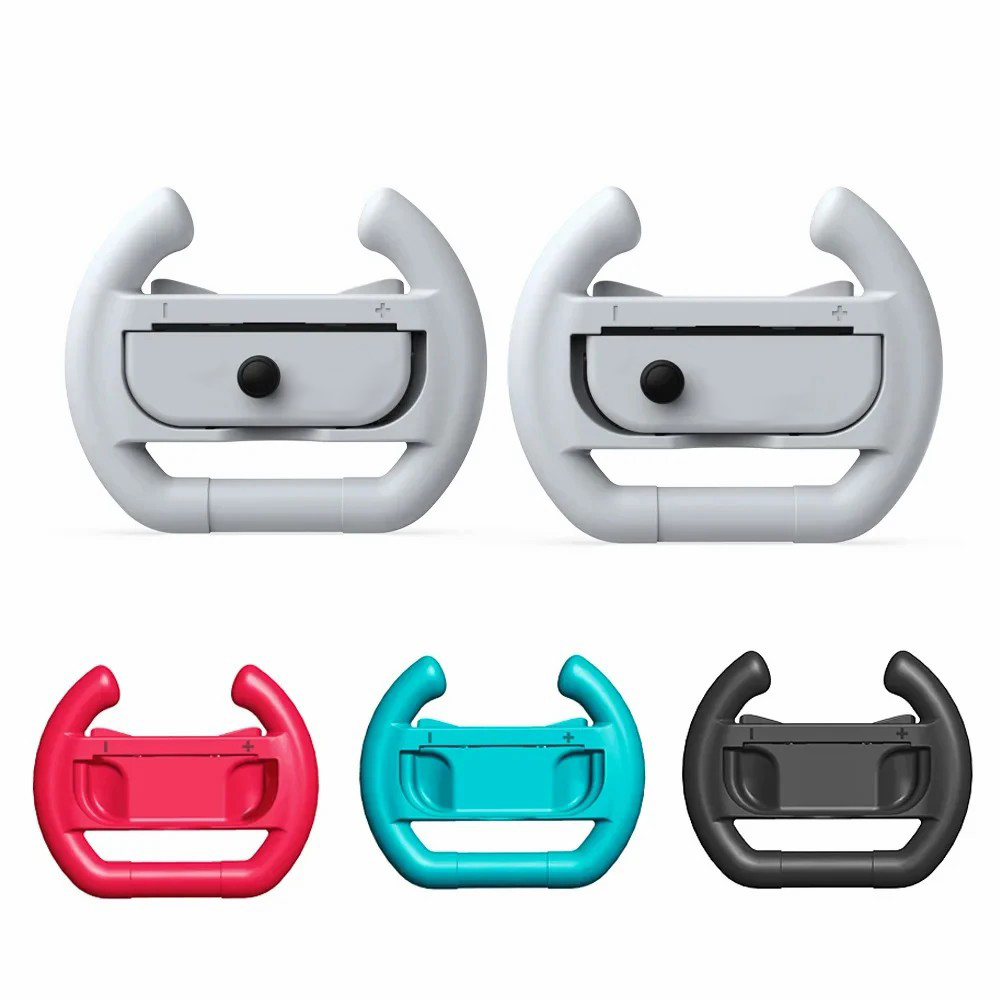 Gaming Kit Accessories Nintendo Switch - 2 個ゲームレーシングステアリングホイールグリップ任天堂スイッチ OLED ジョイコントローラグリップレーシングホイールゲームパッドアクセサリー