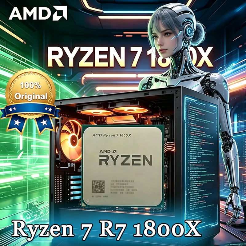 Amd Cpu Ryzen 7 - AMD Ryzen 7 1800X CPU R7