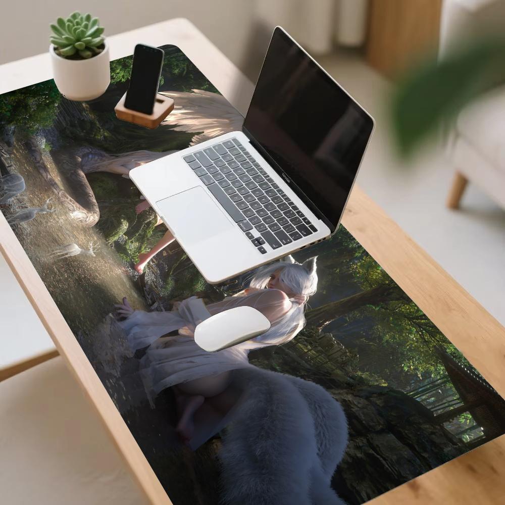 フォレストガールゲーミングマット拡張パッドPCアクセサリーマ - Gaming Accessories For Pc Setup のレビューと価格
