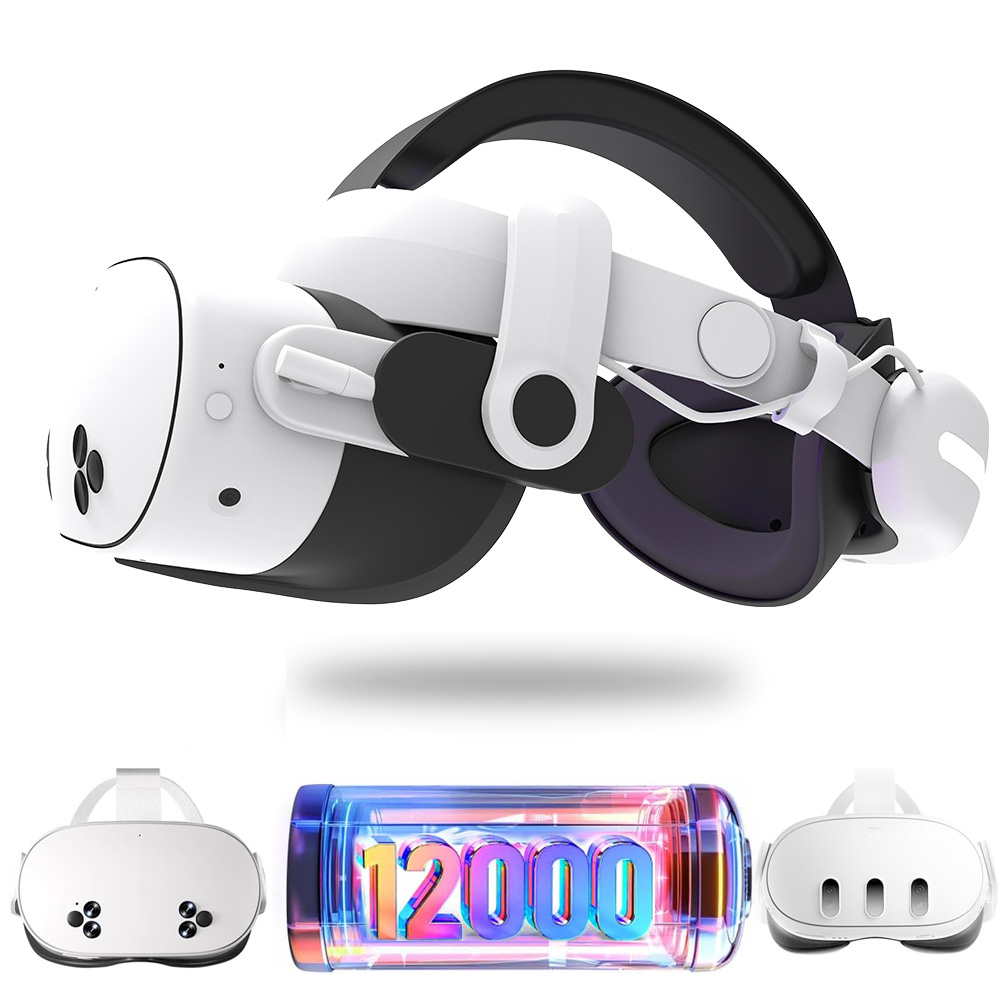 Quest3S VRヘッドセット用12000mAh調整可能な - Gaming Accessories Headset のレビューと価格