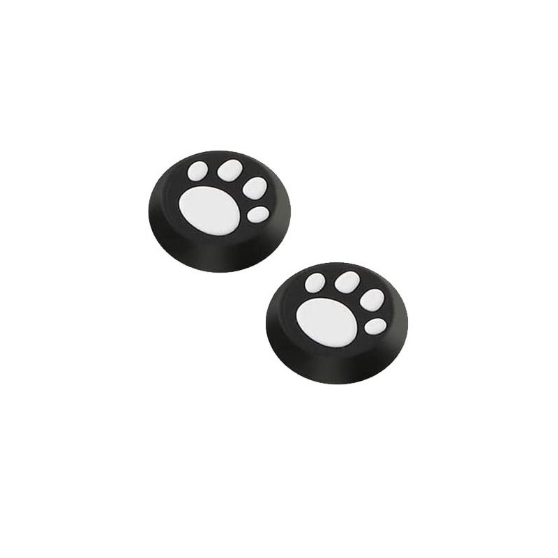2 個かわいい猫シリコングリップカバーキャップニンテンドース - Gaming Kit Accessories Nintendo Switch のレビューと価格
