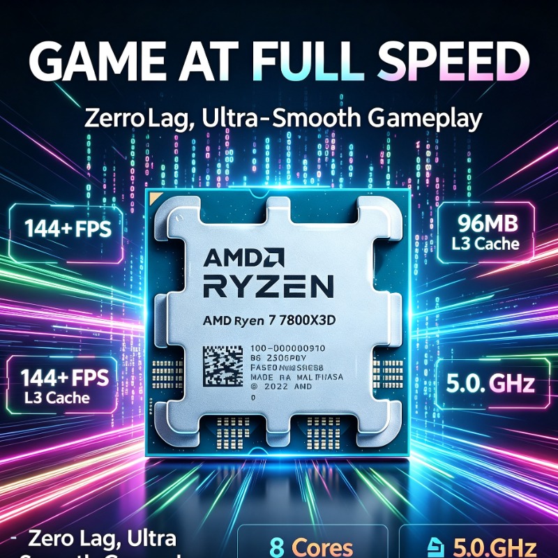Ryzen 7 7800X3D ゲーミングCPU 8コア 1 - Amd Cpu Ryzen 7 のレビューと価格