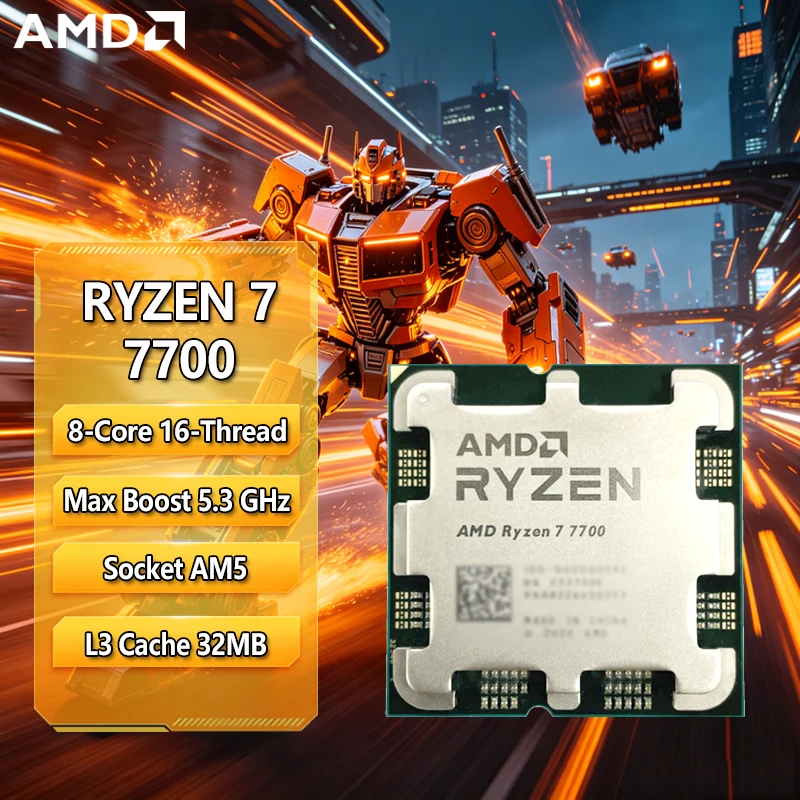 AMD Ryzen 7 7700 R7 7700 CPU 8 - Amd Cpu Ryzen 7 のレビューと価格