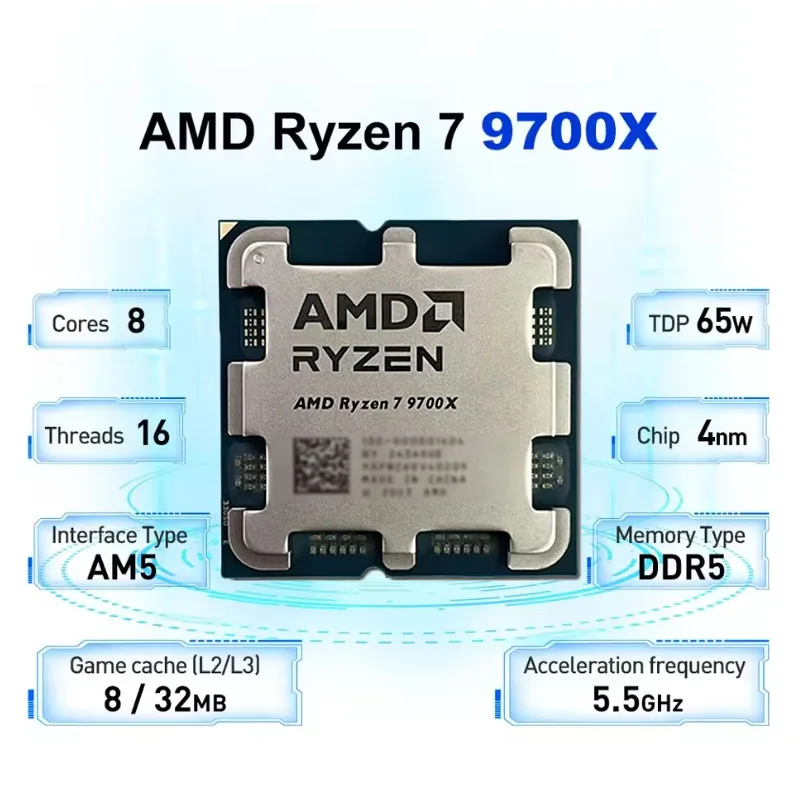 AMD Ryzen 7 9700X CPUプロセッサー 3. - Amd Cpu Ryzen 7 のレビューと価格