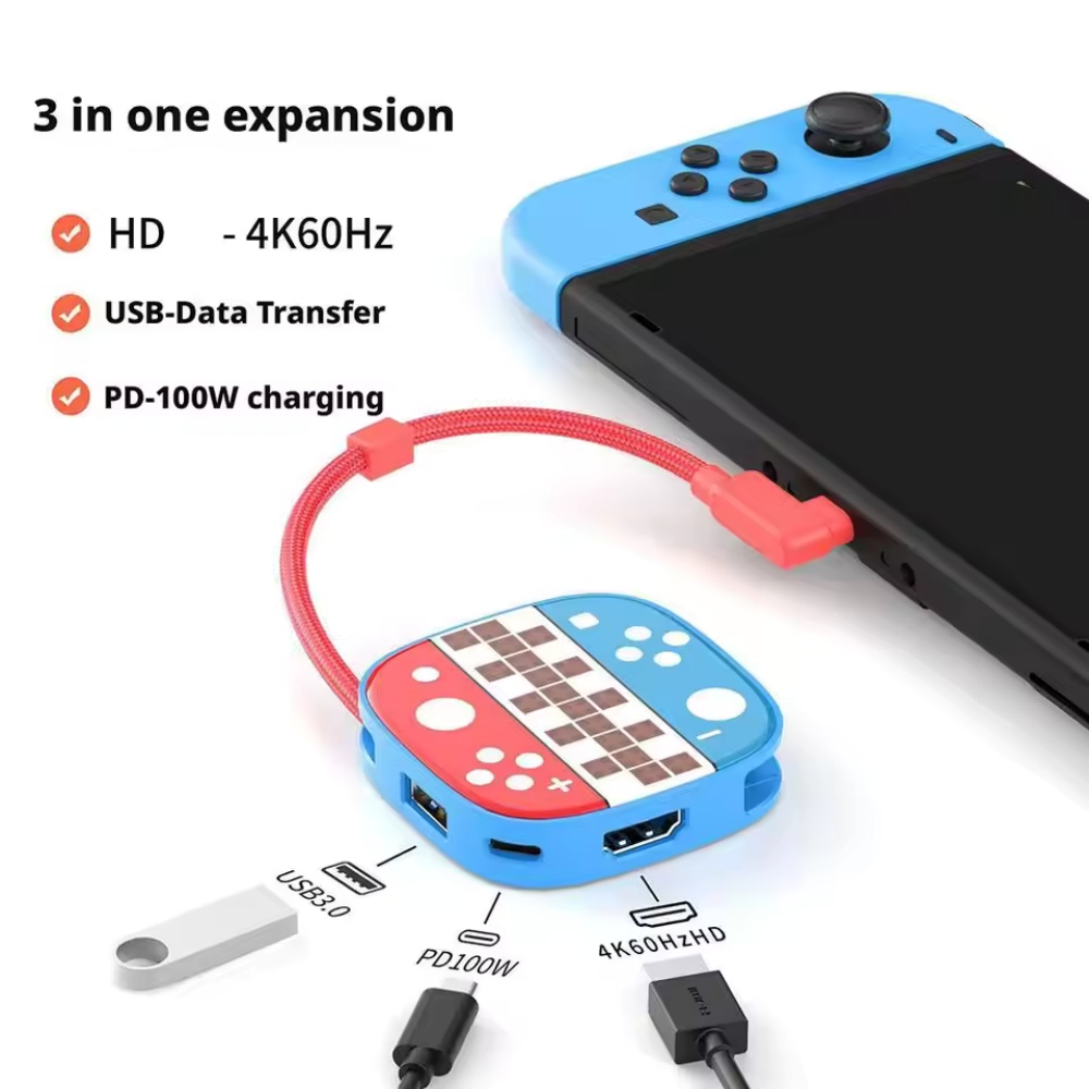 Switch2用Type-Cドッキングステーション HDMI - Gaming Kit Accessories Nintendo Switch のレビューと価格