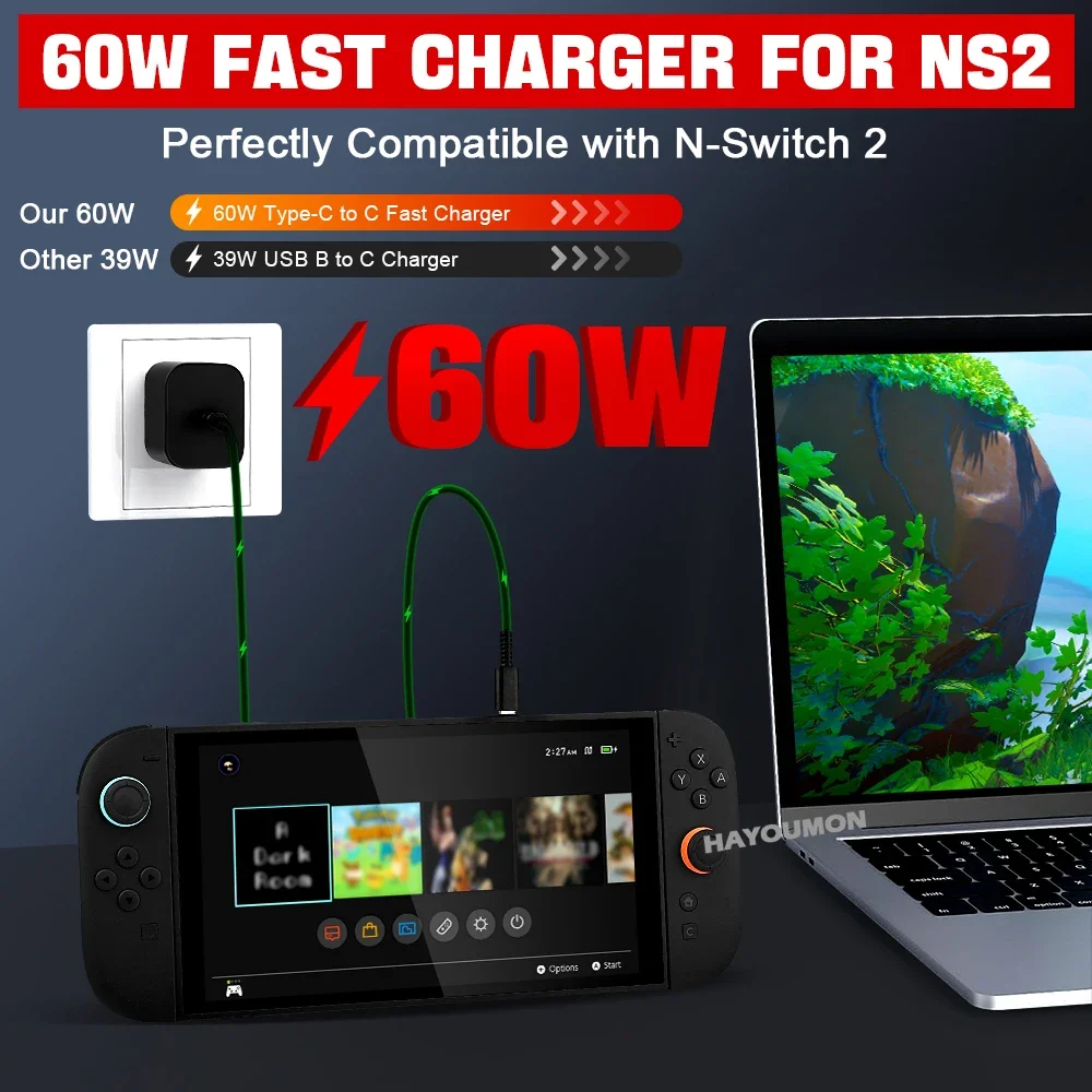 英国、米国、EU対応 60W Type-C ACアダプター  - Gaming Accessories Uk のレビューと価格