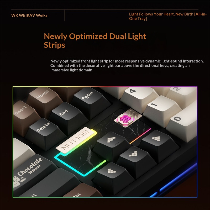 Weikav Nut108 ワイヤレスメカニカルキーボード  - Gaming Accessories Uk のレビューと価格