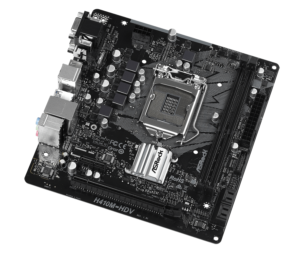 ASROCK H410M-HDV マザーボード Intel  - Intel Cpu Core I5 のレビューと価格