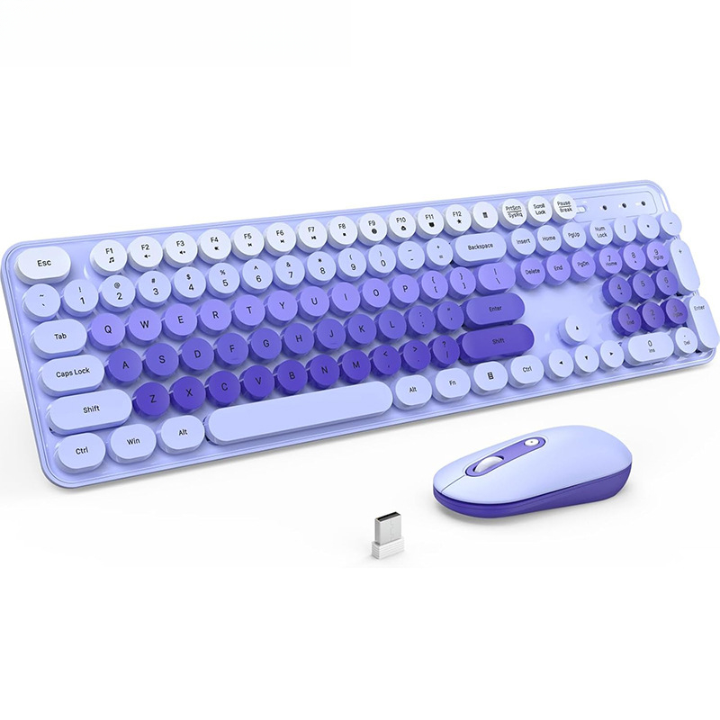 カスタムワイヤレスキーボードマウスセット ローズピンク 2. - Gaming Accessories Uk のレビューと価格