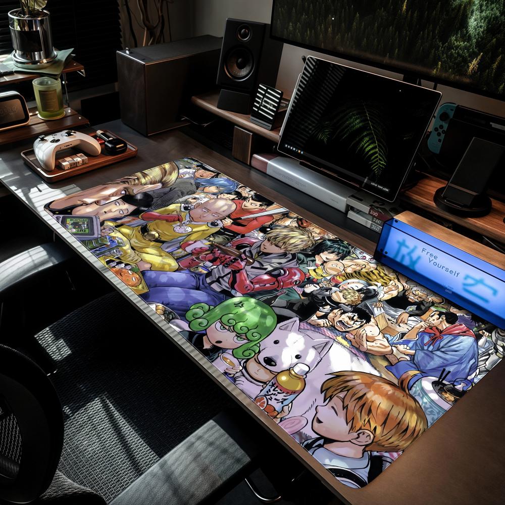 アニメ O-One-Punch Man マウスパッド XXL - Gaming Accessories Men のレビューと価格