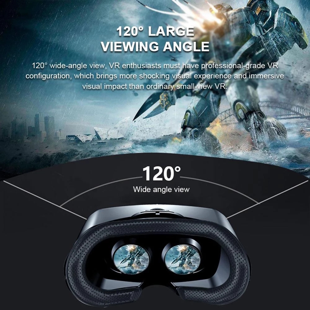 VRG Pro バーチャルリアリティ VRグラス ヘッドセッ - Gaming Accessories Headset のレビューと価格