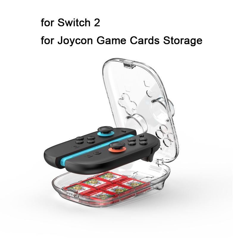 Switch 2 Joycon用透明保護ケース、ゲームカード - Gaming Kit Accessories Nintendo Switch のレビューと価格