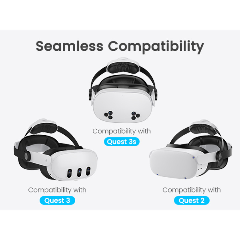 BEBONCOOL クエスト 3/2 VR 用調節可能なヘッ - Gaming Accessories Headset のレビューと価格