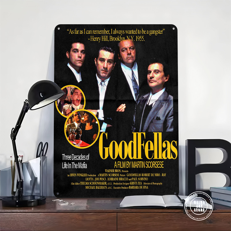 GoodFellas 映画パーソナライズされた 3D テクス - Gaming Accessories Men のレビューと価格