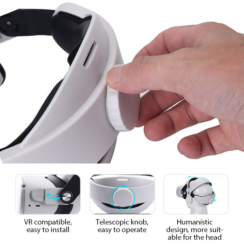 ヘッドバンドヘッドストラップホルダーメタクエスト 2 Que - Gaming Accessories Headset のレビューと価格